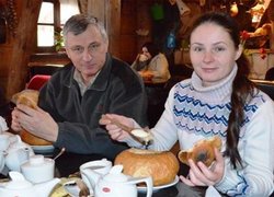 Суп (журек) у хлібі